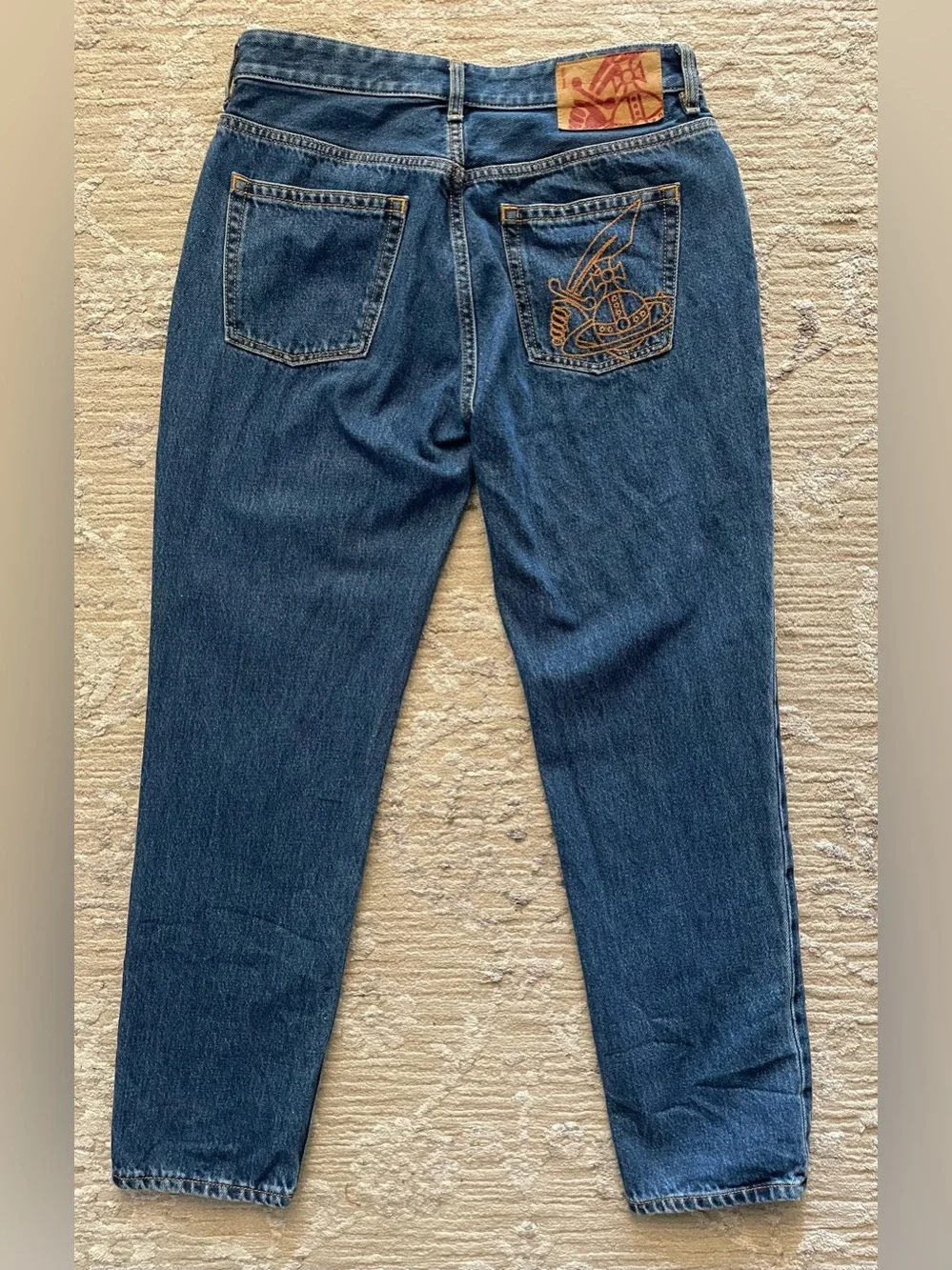 Vivienne Westwood - all cotton blue denim jeans Size 30W x 28L - Picture 3 of 7